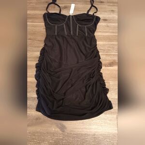 Chic Black Dress by Rosedress